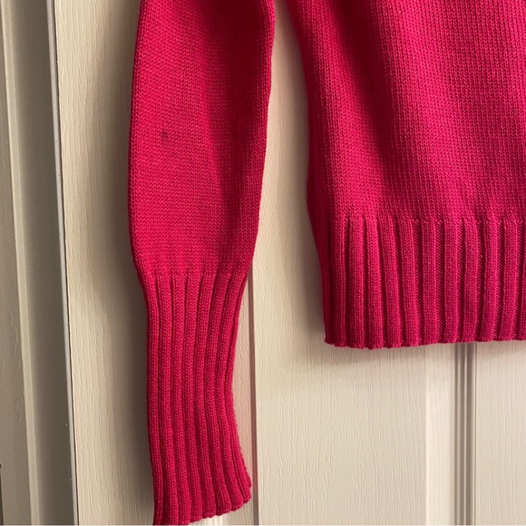 Hot Pink ALPACA III Sweater - Size Small - Picture 7 of 7